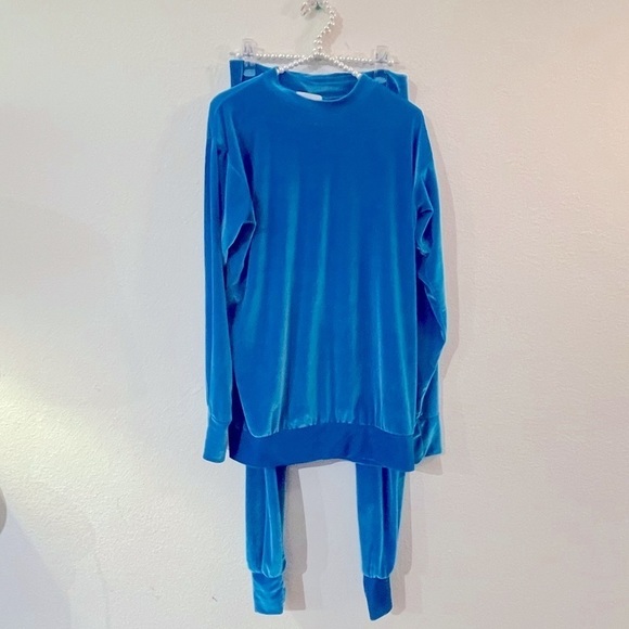 Laina Rauma velour lounge leisure sweatsuit S - Picture 5 of 11